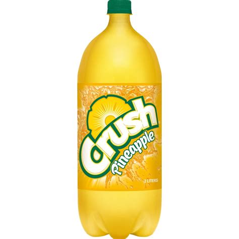 Crush Pineapple Soda 2 L Bottle