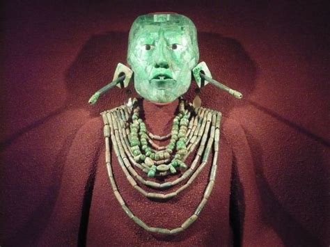 Jadeite From King Pakals Tomb Mayan Jewelry Ancient Artifacts