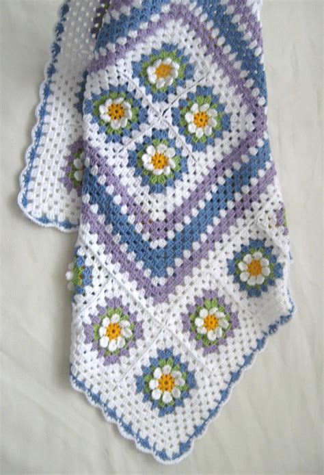 By Mingazovart Crochet Cotton Baby 1st Flower