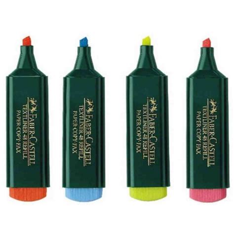 Buy Faber Castell Highlighters 4 Pcs Set Delivered By Atlas