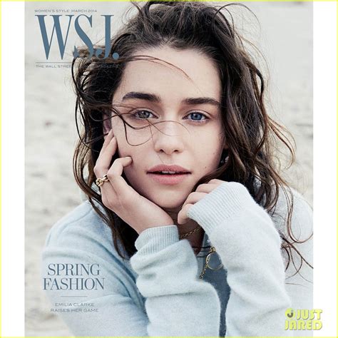 Emilia Clarke Covers Wsj Magazine March 2014 Exclusive Photo