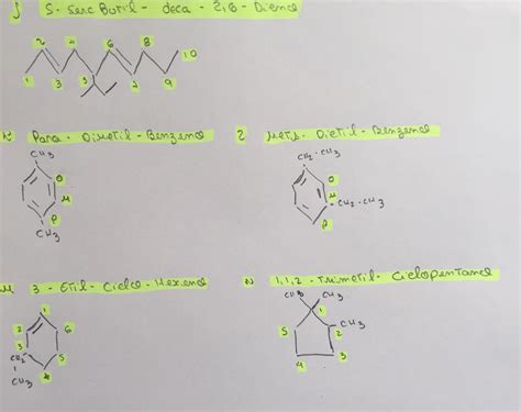 Dê A Fórmula Estrutural Dos Seguintes Hidrocarbonetos