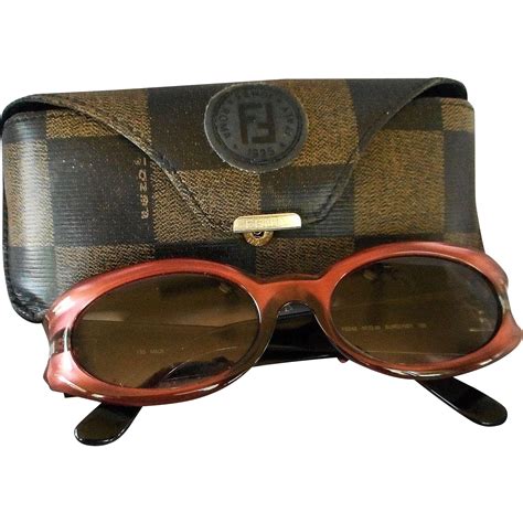 Vintage Authentic Fendi Sunglasses And Case From Eleanorslegacy On Ruby Lane