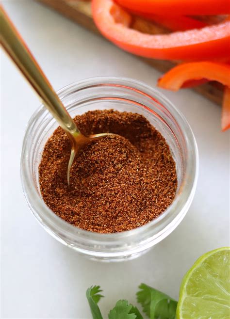 Homemade Fajita Seasoning Mix Keto Whole30 Cook At Home Mom