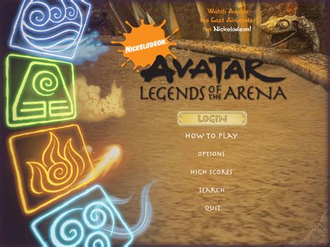 Avatar Legends Of The Arena Partially Lost Inaccessible Online Game