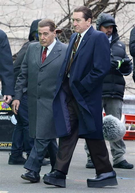 For The Irishman 2019 De Niro Had To Wear Platform Shoes As Frank