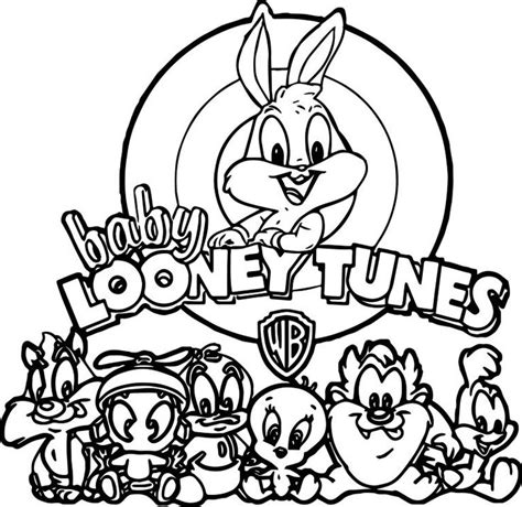 Looney Tunes Bebes Para Colorear