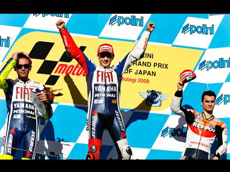 Official page dani pedrosa twitter: Motor Sport Pictures: Jorge Lorenzo In Podium