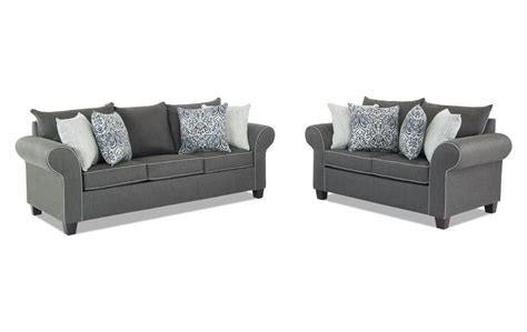 Beautifully crafted bobs furniture sofa available at extremely low prices. product item | Bobs furniture living room, Discount ...