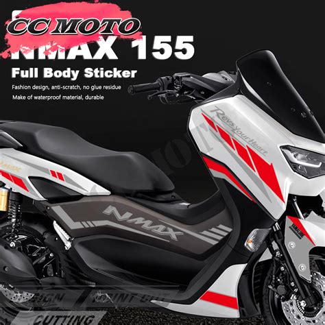 Motorcycle Sticker N Max 155 Decals Waterproof Full Body Stickers