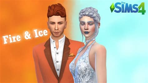 The Sims 4 Cas Fire And Ice ️ Youtube