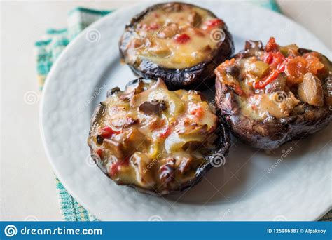 Check spelling or type a new query. Baked Chestnut Mushrooms Stuffed With Melted Cheese And ...