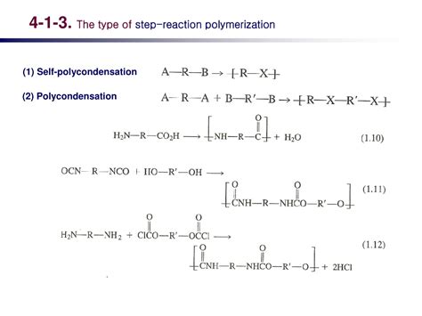 Ppt Chapter 4 Step Reaction Polymerization Powerpoint Presentation