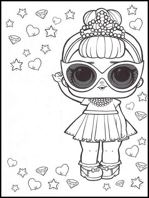 Each doll is a great example of fashion and style. L.O.L. Surprise Printable Coloring Book 12 in 2020 ...