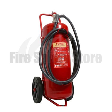 Ltr Afff Foam Wheeled Fire Extinguisher Med