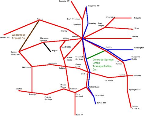 Map Of Greyhound Bus Routes