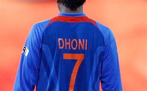 Ms Dhonis No 7 Jersey Autographed Warrior Costume Is Being Auctioned