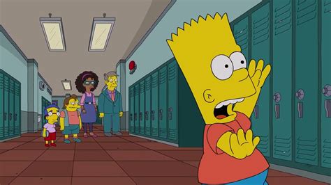 The Simpsons Bart Meets The New Teacher Youtube