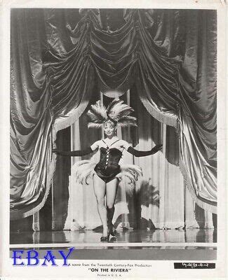 Gwen Verdon Sexy Leggy On Stage On The Riviera VINTAGE Photo EBay