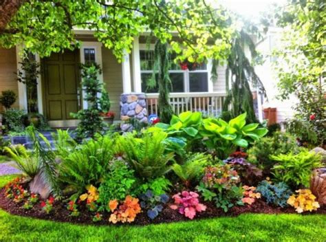 Beautiful Front Yard Flower Beds Ideas 032 Shade Garden Design Porch