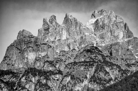Dolomites Huge Mountain Italian Alps Stock Image Colourbox