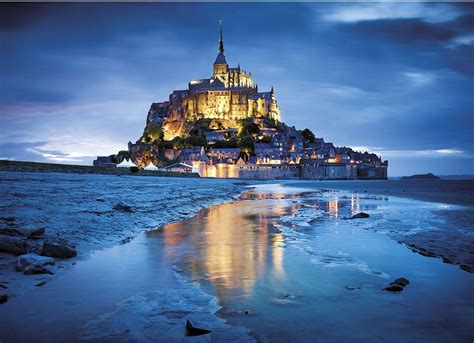 Mont Saint Michel France Hd Desktop Wallpaper