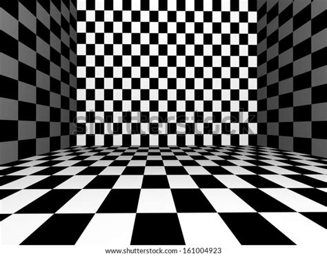 Checkered Texture 3d Background Stock Illustration 161004923
