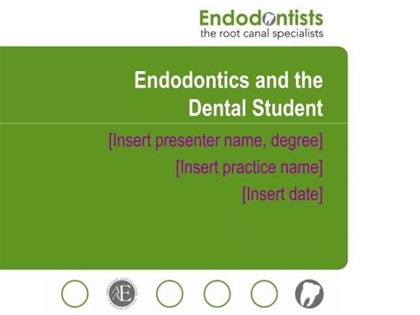 Ppt Endodontics And The Dental Student Powerpoint Presentation Free