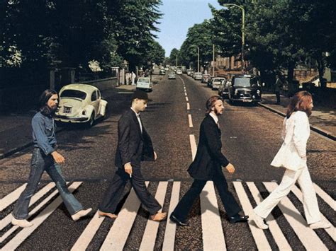 Download Beatles Abbey Road Vintage Wallpaper