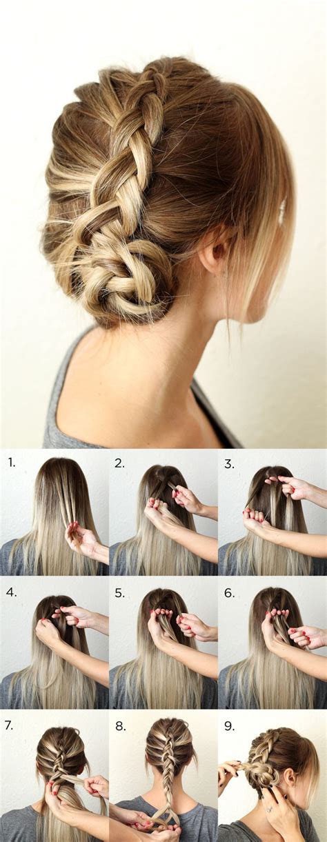 Now the next step is to pin the three braids together. SIMPLE DUTCH BRAID STEP BY STEP - Motivational Trends