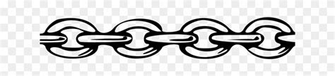 Chain Vector Black And White Clip Art Chain Hd Png Download X Pngfind