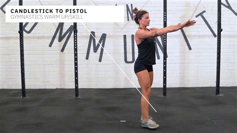 Candlestick To Pistol Crossfit Movement Library Youtube