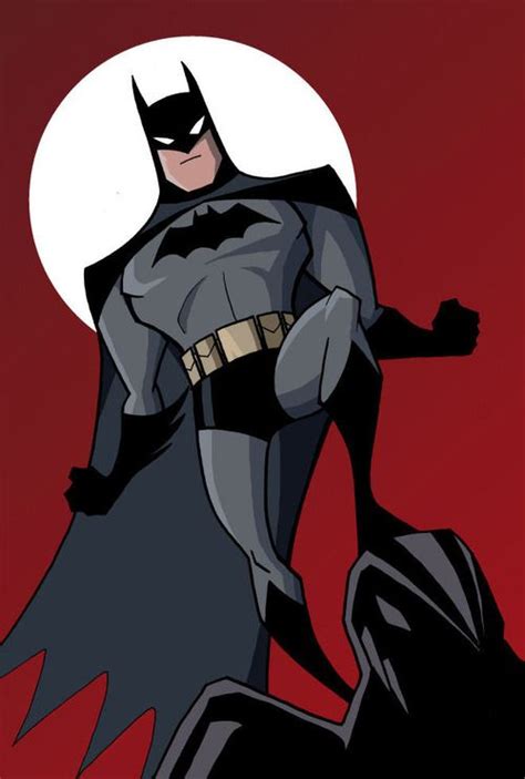 Batman Animated Series Style By Luciano Vecchio Batman Poster Batman