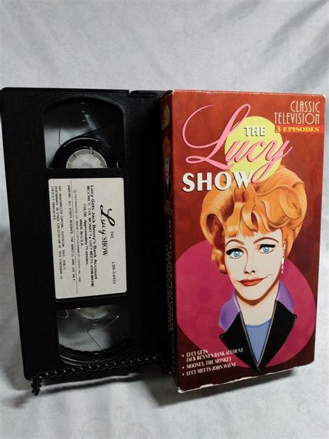 The Lucy Show Classic Television 3 Episodes Vhs Ebay