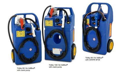 Mobil Adblue Tank 100l With Battery And Pump Cemo Adblue Equipment