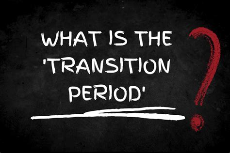 What Is The Transition Period Centre On Constitutional Change