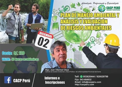 CACP Perú Curso Plan De Manejo Ambiental Y Análisis Y Evaluación De