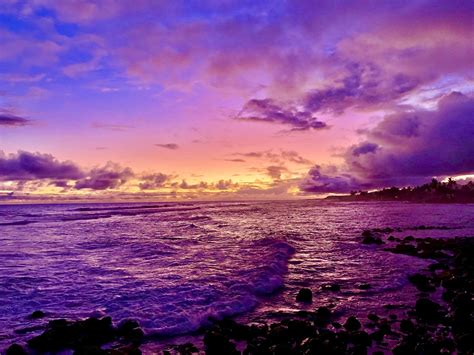 Beautiful Sunset In Kauai Tonight Rpics