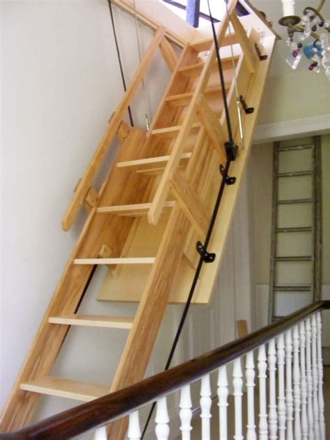 Wooden Stairs Design For Small Spaces Loft Ladder Attic Stairs Attic Ladder
