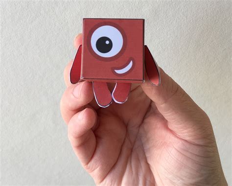 Numberblocks 1 15 Printable Paper Toys Origami Templates Etsy