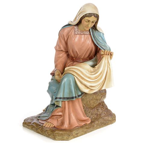 Nativity Figurine Wood Pulp Virgin Mary 160cm Elegant Dec Online