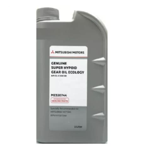 Mitsubishi Oem Super Hypoid Gear Oil Ecology Gl 5 Sae 80 1l Parts