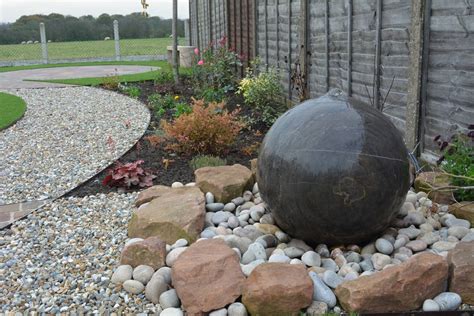 Natural Stone Drilled Sphere Water Features Homify