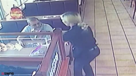 Customer Caught On Cctv Slapping Waitress Backside Youtube