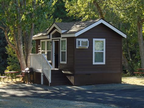 Private Campgrounds Increasingly Have Luxurious Rental Cabins Such As