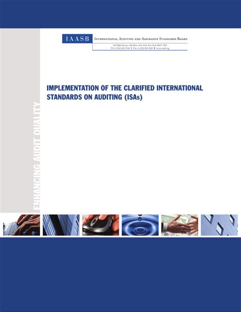 Implementation Of The Clarified International Standards On