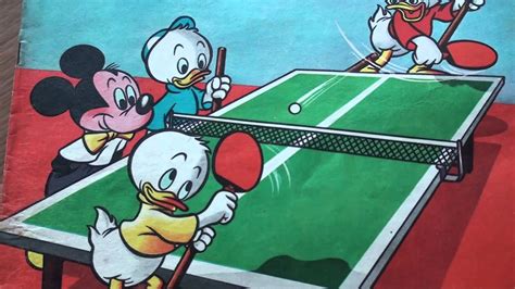 Table tennis cartoon стоковые фото, картинки и изображения. Table Tennis Comic Oing Pong with Mickey Tick Trick And ...