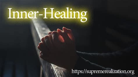 God's love is central to the restoration and healing of damaged emotions. Inner-Healing and Spirituality - Anthony Nayagan