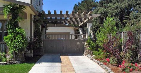Heating a residential or commercial driveway is a great way to prepare for the unknown. brick strip down driveway with semi-private driveway and ...