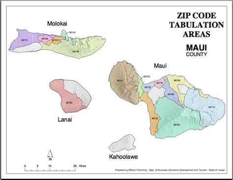 Maui Zip Codes Map Hawaiian Order Fulfillment Operation Zip Code